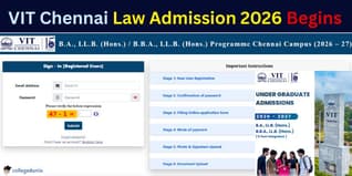 VIT Chennai Law Admission 2026 Begins, Apply by April 12; Get Details Here